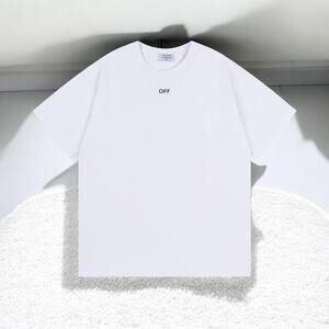 OFF-WHITE Crew neck, short sleeves Size: L
